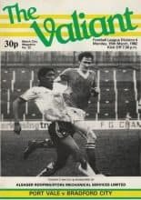 Port Vale v Bradford City  15-Mar-1982