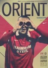 Leyton Orient v Cambridge United  30-Jan-2016