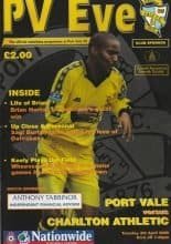 Port Vale v Charlton Athletic  04-Apr-2000