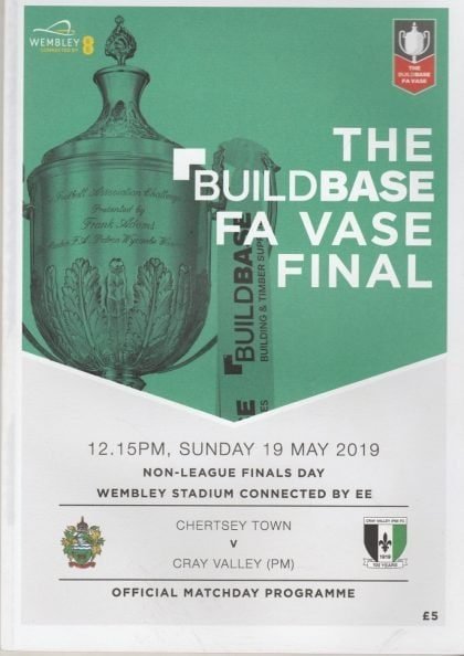 Chertsey Town v Cray Valley (PM)  15-May-2019