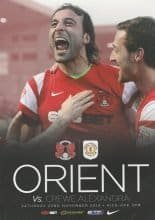 Leyton Orient v Crewe Alexandra 22-Nov-2014