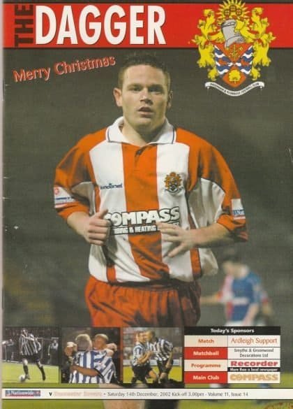 Dagenham & Redbridge v Doncaster Rovers 14-Dec-2002
