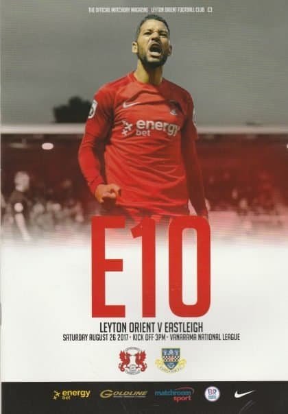Leyton Orient v Eastleigh   26-Aug-2017