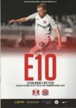 Leyton Orient v AFC Fylde 30-Sep-2017