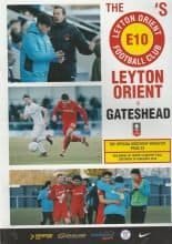 Leyton Orient v Gateshead  24-Feb-2018