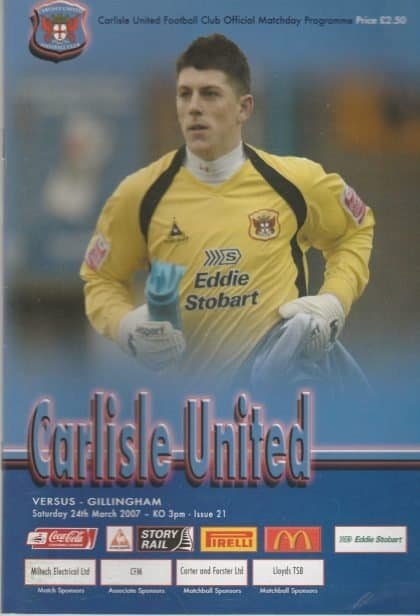Carlisle United v Gillingham   24-Mar-2007
