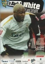 Port Vale v Gillingham 05-Dec-2006