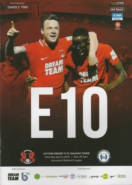 Leyton Orient v FC Halifax Town  06-Apr-2019