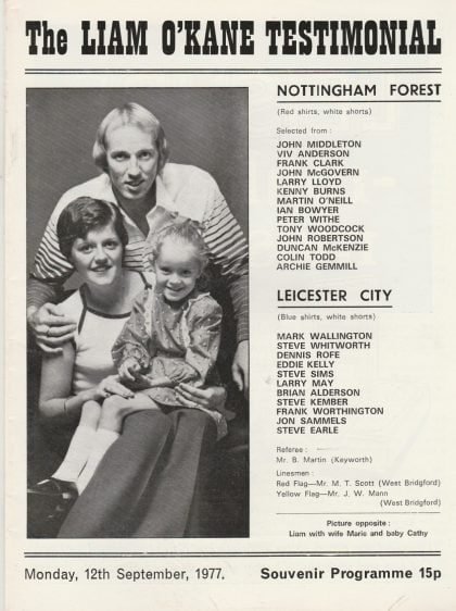 Nottingham Forest v Leicester City 12-Sep-1977
