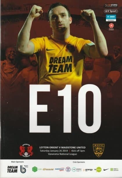 Leyton Orient v Maidstone United   26-Jan-2019