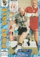 Port Vale v Newcastle United 25-Feb-1992