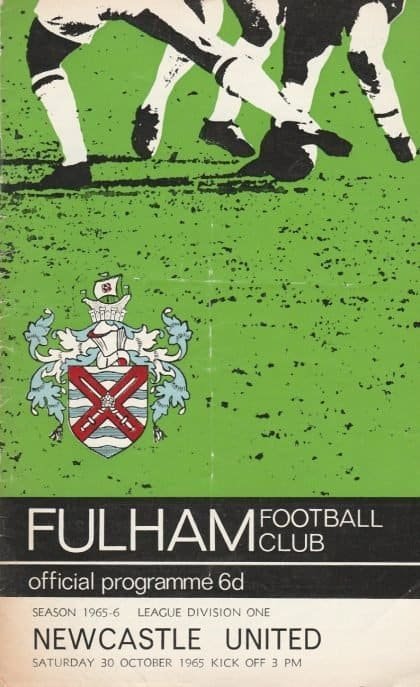 Fulham v Newcastle United   30-Oct-1965