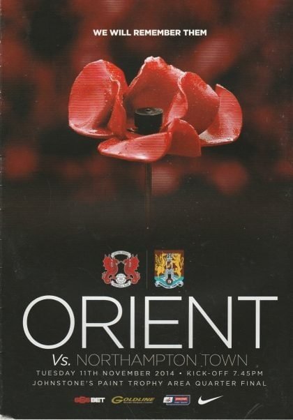 Leyton Orient v Northampton Town 11-Nov-2014