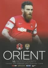 Leyton Orient v Notts County 10-Feb-2015