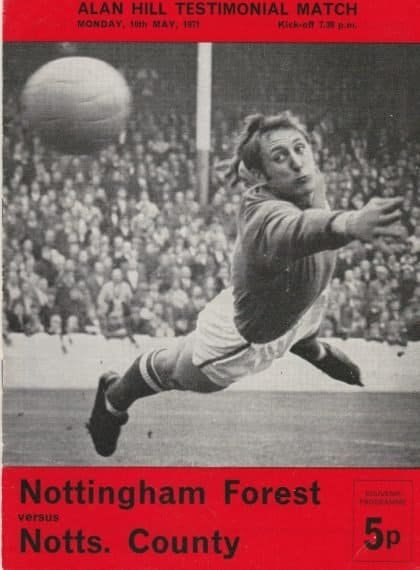 Nottingham Forest v Notts County  10-May-1971