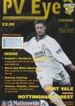 Port Vale v Nottingham Forest 19-Oct-1999