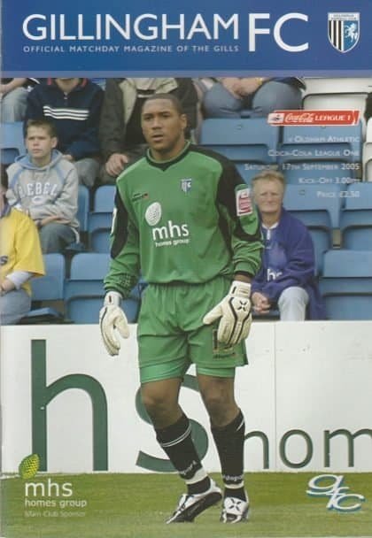 Gillingham v Oldham Athletic  17-Sep-2005