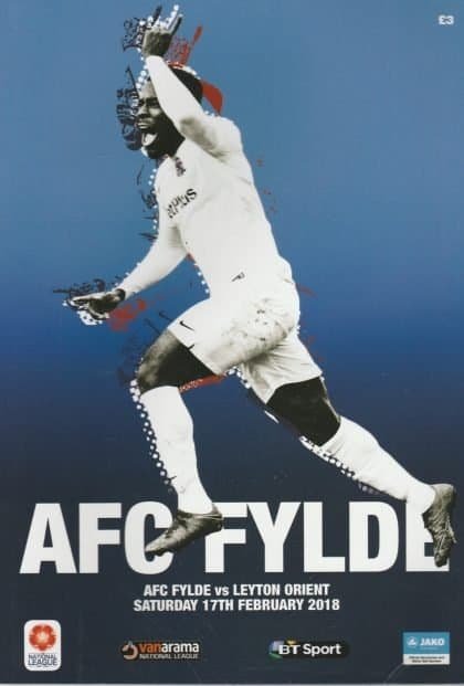 AFC Fylde v Leyton Orient  17-Feb-2018