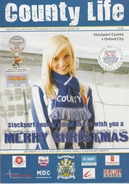 Stockport County v Oxford City 21-Dec-2013