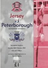 Jersey Football Association v Peterborough United 26-Feb-2001