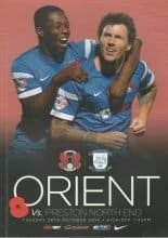 Leyton Orient v Preston North End 28-Oct-2014