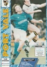 Port Vale v Portsmouth 11-Jan-1992