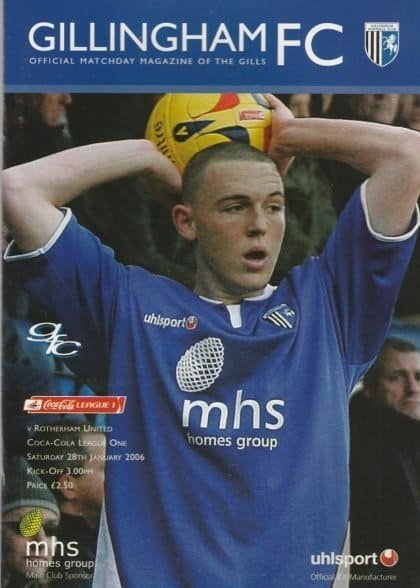 Gillingham v Rotherham United 28-Jan-2006