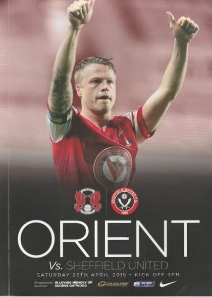 Leyton Orient v Sheffield United  25-Apr-2015
