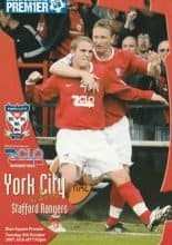 York City v Stafford Rangers  09-Oct-2007