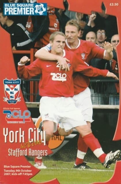 York City v Stafford Rangers  09-Oct-2007