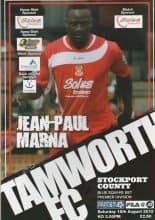 Tamworth v Stockport County 18-Aug-2012