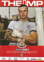 Lincoln City v Stockport County 27-Oct-2012