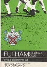 Fulham v Sunderland 19-Mar-1966