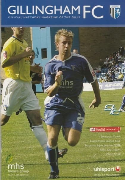 Gillingham v Swindon Town   14-Jan-2006