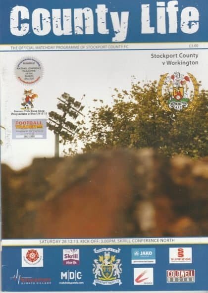 Stockport County v  Workington 28-Dec-2013