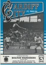 Cardiff City v Bolton Wanderers 26-Oct-1985