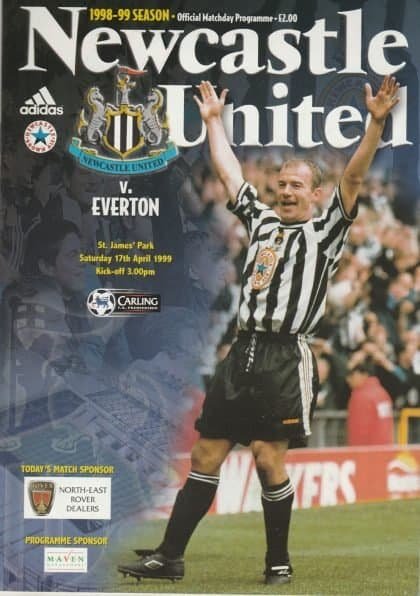 Newcastle United v Everton 17-Apr-1999