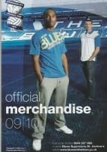 Birmingham City Official Merchandise 09/10 catalogue