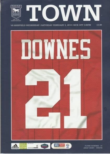 Ipswich Town v Sheffield Wednesday 02-Feb-2019