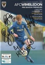 AFC Wimbledon v Burton Albion  21-Jul-2017
