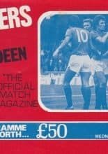 Glasgow Rangers v Aberdeen 05-Oct-1977