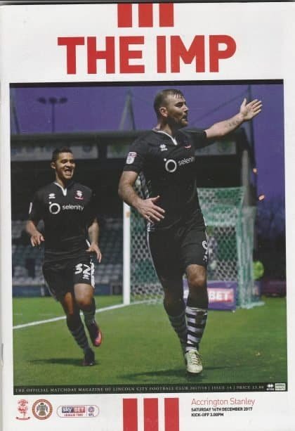Lincoln City v Accrington Stanley 16-Dec-2017