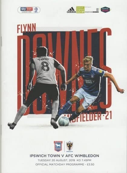 Ipswich Town v AFC Wimbledon  20-Aug-2019