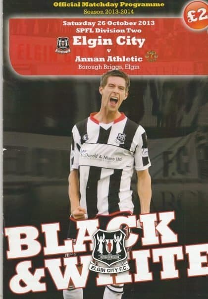 Elgin City vs Annan Athletic 26-Oct-2013
