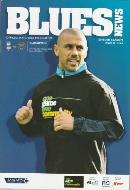 Birmingham City v Blackpool 23-Oct-2010
