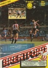 Brentford v Bolton Wanderers 14-Mar-1986