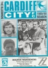 Cardiff City v Bolton Wanderers 19-Aug-1989