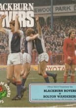 Blackburn Rovers v Bolton Wanderers 20-Nov-1982