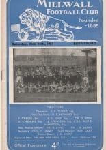 Millwall v Brentford 19-Oct-1957