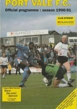 Port Vale v Brighton & Hove Albion 22-Dec-1990